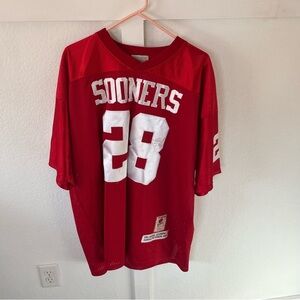 Vintage Gridiron Greats Adrian Peterson Men's 52 Oklahoma Sooners Jersey